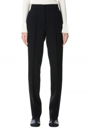 Shoe Cut Trousers -BLACK（12320723）