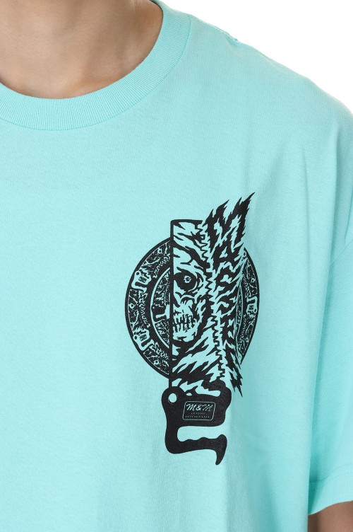 M&M×MASSES T-SHIRT SAW / MINT GREEN | セレクトショップ