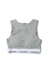 LGHTLY LINED BRALETTE -GREY HEATHER(QF7626AD)