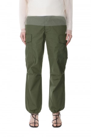 Jungle Fatigue Pants -Olive (PTLM-136)