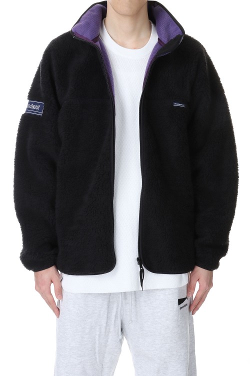 MANCHOT FLEECE JACKET - BLACK (232ATDS-JKM02) | セレクトショップ ...