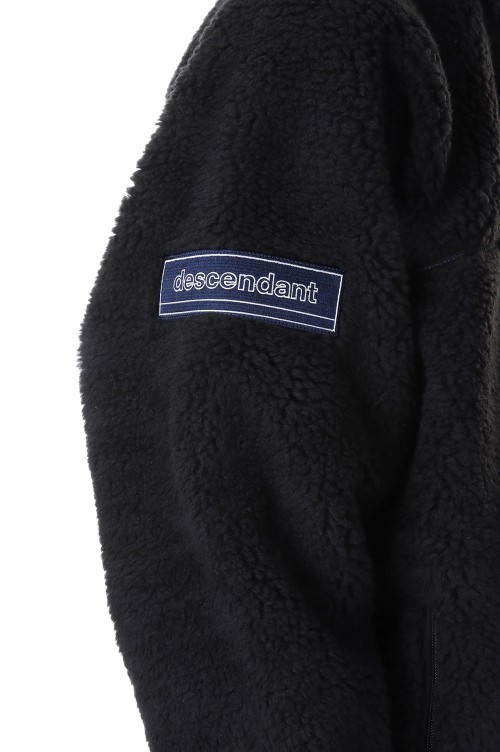 MANCHOT FLEECE JACKET - BLACK (232ATDS-JKM02) | セレクトショップ