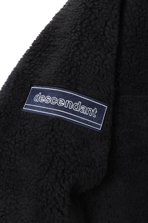 MANCHOT FLEECE JACKET - BLACK (232ATDS-JKM02) | セレクトショップ ...