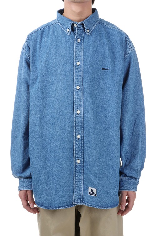 ALLEN DENIM LS SHIRT - INDIGO (232WVDS-SHM01) | セレクトショップ