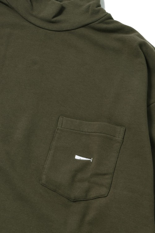 TORTOISE MOCK NECK LS - BROWN (232ATDS-CSM14) | セレクトショップ