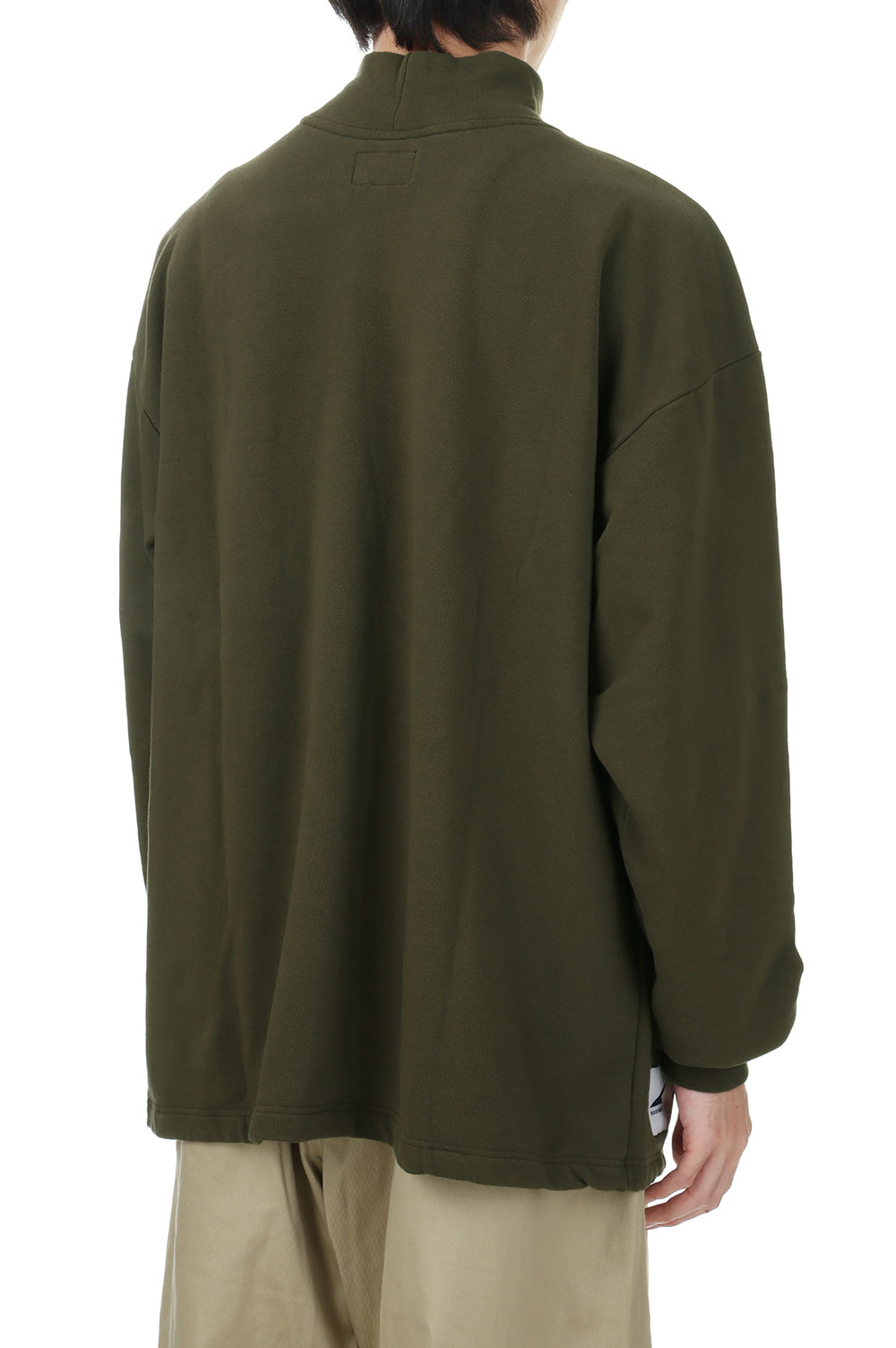 TORTOISE MOCK NECK LS - BROWN (232ATDS-CSM14) | セレクトショップ 