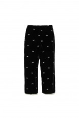SDDT2001 / TROUSERS / POLY. VVT. TEXTILE / BLACK (232TQDT-PTM05)