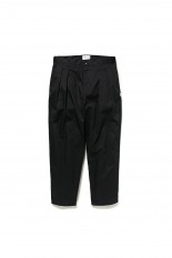 TRDT1801 / TROUSERS / POLY. TWILL / BLACK (232TQDT-PTM02