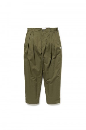 TRDT1802 / TROUSERS / CTPL. TWILL / OLIVE DRAB (232TQDT-PTM06