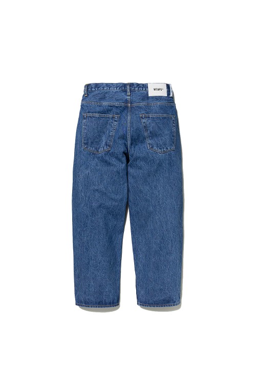 BLUES STRAIGHT / TROUSERS / COTTON. DENIM / INDIGO (232WVDT-PTM04 ...