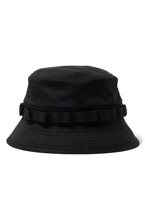 JUNGLE 02 / HAT / CTPL. TWILL / BLACK (232HCDT-HT11