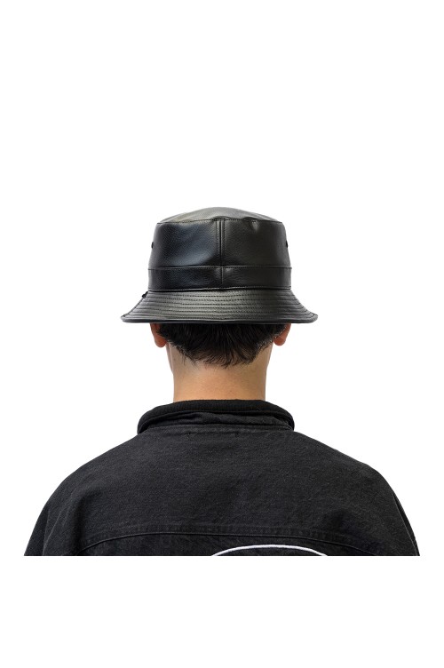 WTAPS BUCKET 03 HAT SYNTHETIC XL leather