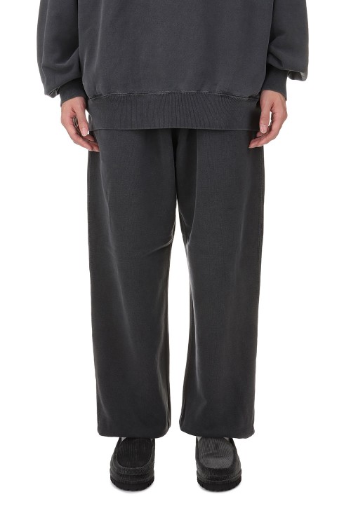 Pigment Dyed Open End Yarn Sweat Pants / Black (CTE-23A108