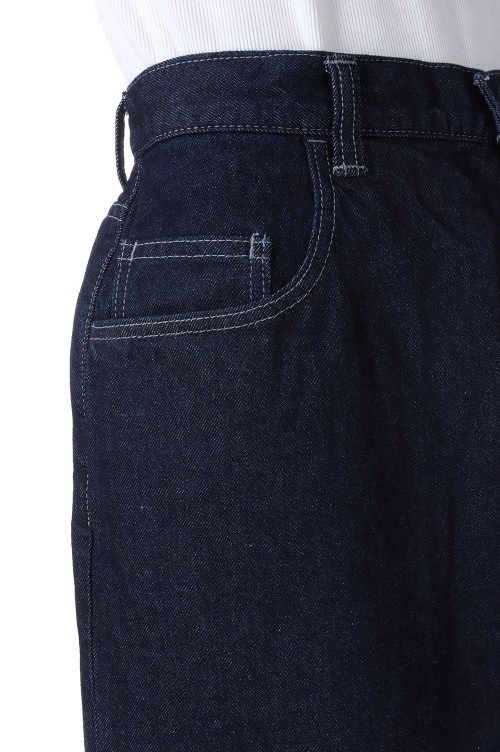 5 Pocket Baggy Denim Pants / Indigo One Wash (CTE-23A103 