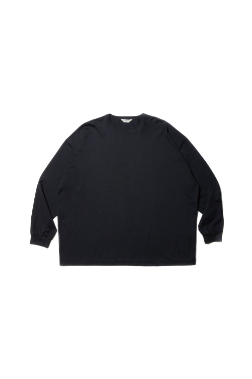 Supima Oversized L/S Tee / Black (CTE-23A301) | セレクトショップ