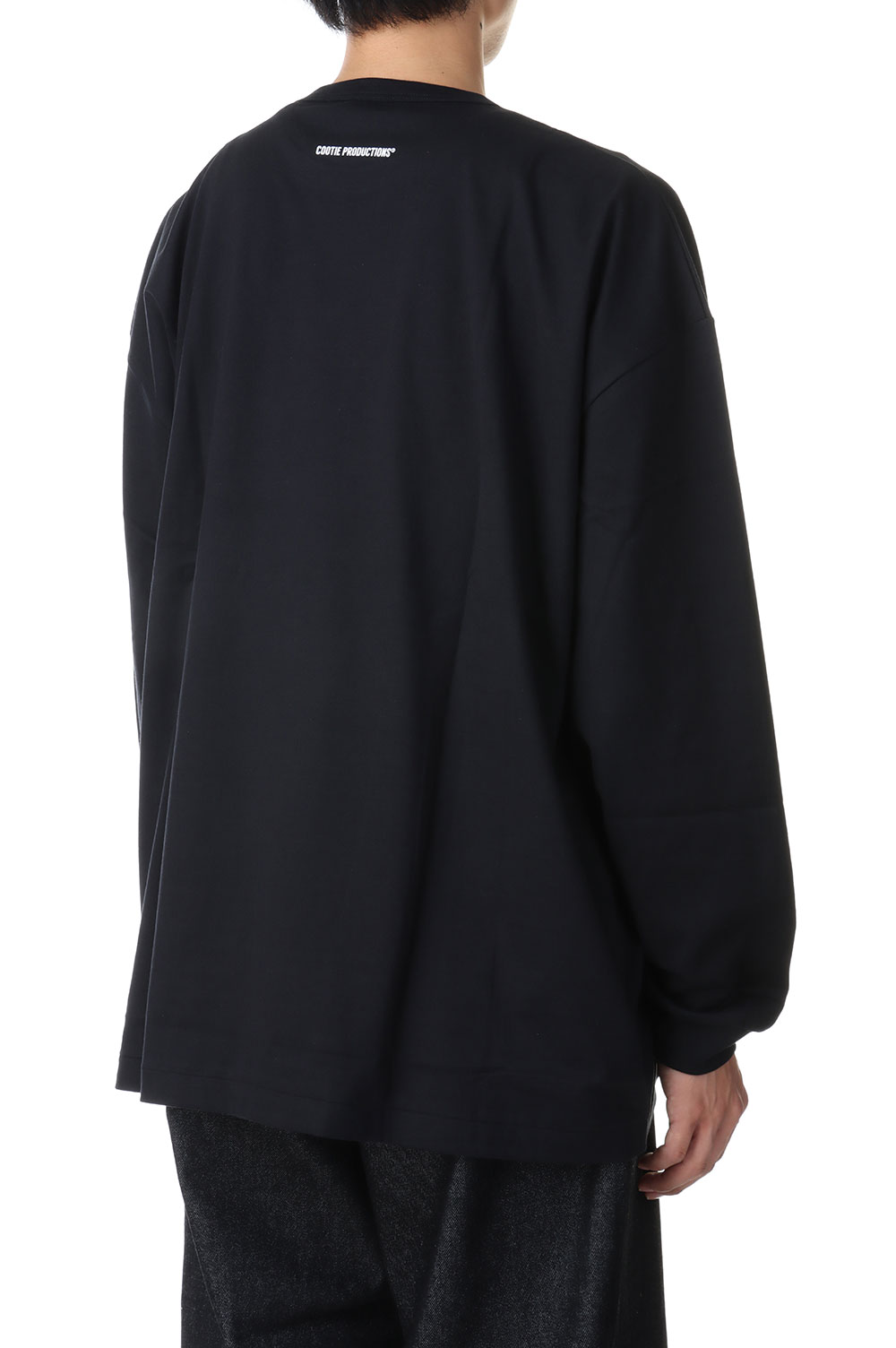 Supima Oversized L/S Tee / Black (CTE-23A301) | セレクトショップ