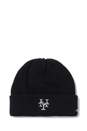 NY CUBANS KNIT - BLACK (NO.25055)