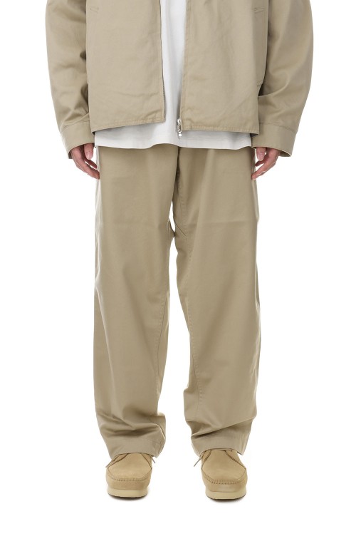 Wide Chino Pants - KHAKI (SUCS301) | セレクトショップ