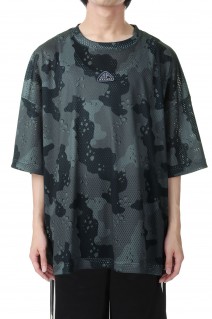 CAMO MESH TEE/BLACK CAMO(BR23SS-T7010)