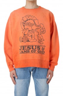 CRW SWEAT JS & LMB / ORANGE(SM-YS8-0000-028)