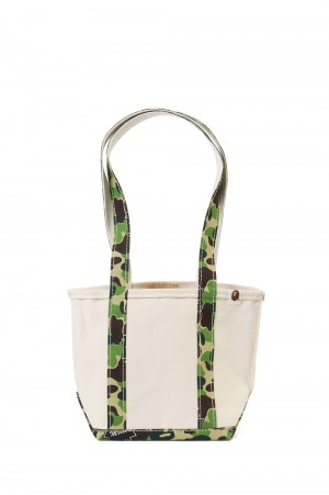 AP_TOTE BAG SMALL / WHITE X CAMO(SM-YS8-0000-C32)