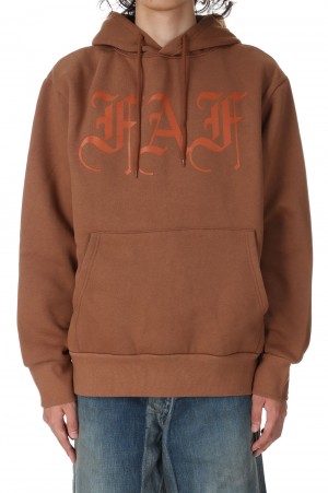 OE Logo Hoodie/BROWN（13411014）