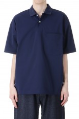 TECH POLO SHIRTS S/S - MID NAVY (BE-37024)
