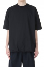 TECH DRAWSTRING S/S TEE - BLACK (BE-41024)