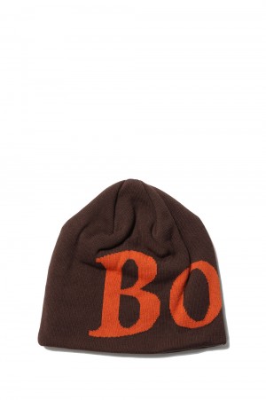 OG Logo Skull Cap Beanie/BROWN | セレクトショップ｜DeepInsideinc 