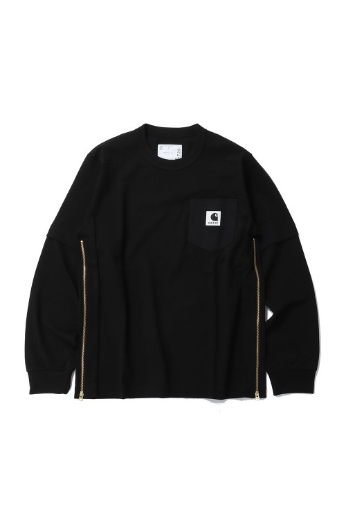 Carhartt WIP L/S T-Shirt(24-0726S)-BLACK 001- | セレクトショップ