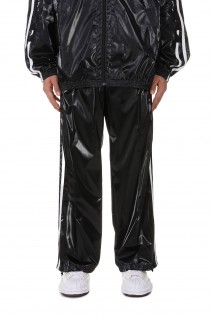 LAMINATE TRACK PANTS(24SS11PT258)-BLACK-