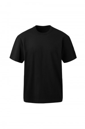 GRADSTONE RELAXED T-SHIRT WHITE LABEL-BLACK(1401MB)