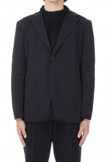 MILAN RIB TAILORED JACKET / BLACK