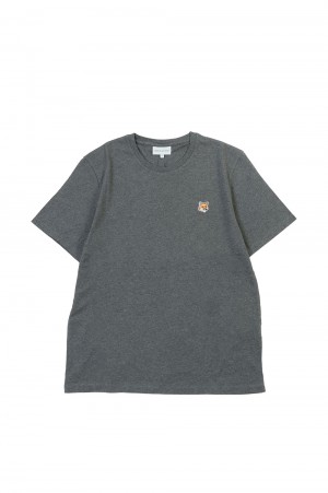 FOX HEAD PATCH REGULAR TEE SHIRT - WHITE (LM00104KJ0008)