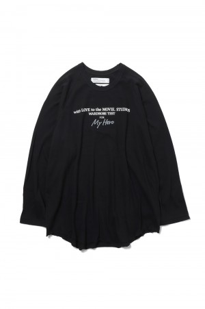 Tour Big Raglan Tee / Black (24SSC-6)