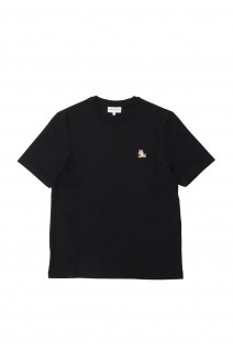 CHILLAX FOX PATCH REGULAR TEE SHIRT - BLACK(LM00110KJ0008)