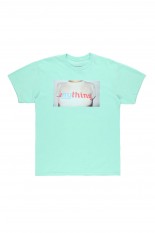 PORTRAIT T-SHIRT / AQUA BLUE
