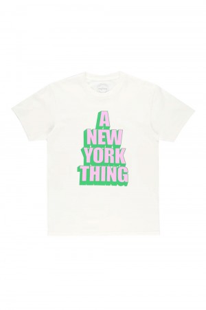 STACKED T-SHIRT / WHITE