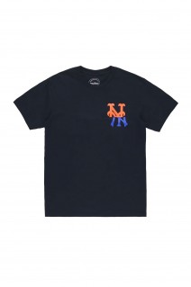 METS LOGO T-SHIRT / BLACK
