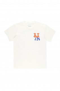 METS LOGO T-SHIRT / WHITE