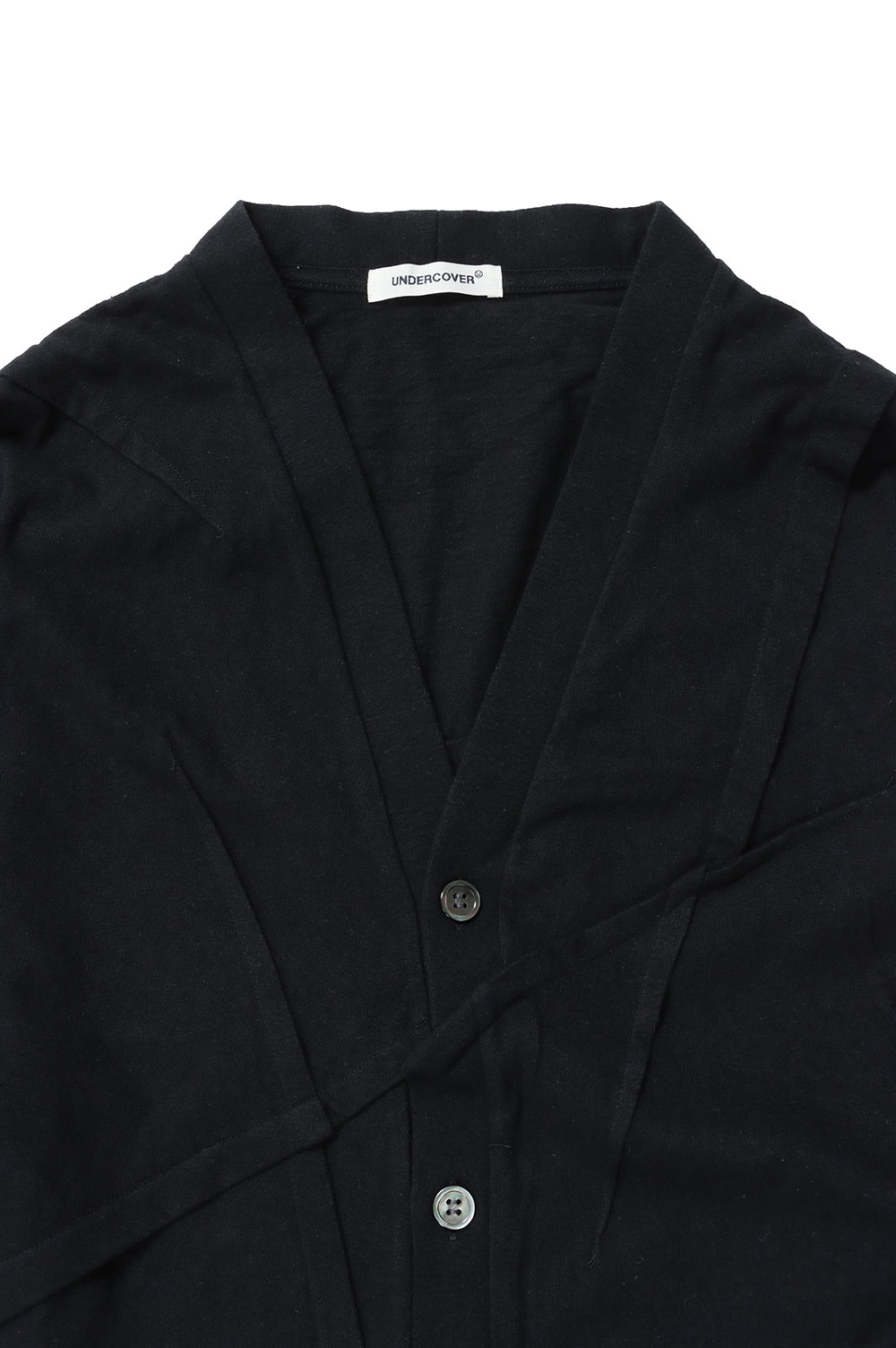 Plain Stitch Random Dirts Cardigan(UP1D4809) -BLACK- |  セレクトショップ｜DeepInsideinc.com Store