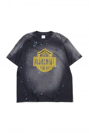 Hugh T-shirt / Moonstone(AL-S24-0000-034)
