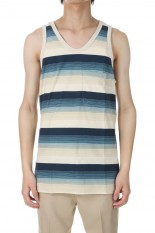 MULTI STRIPE TANK TOP(2441000912)- BLUE STRIPE-
