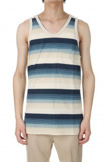 MULTI STRIPE TANK TOP(2441000912)- BLUE STRIPE-