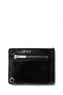 Money Clip Wallet (Python)( RX-509)-BLACK-