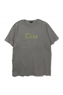 CLASSIC SKULL T-SHIRT(DIMESP2421CHR)-Charcoal-