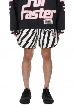 TARSUS GYMGNO SHORT / BLACK/WHITE (TARS-SH99)