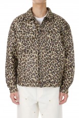 Nylon Oversized Trucker / Leopard