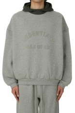 Nylon Fleece Hoodie/Dark Heather(202SP244313F)