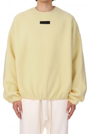 Crewneck Sweater/Garden Yellow(192SP244701F)